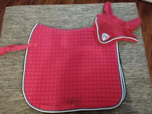 Eskadron Schabracke Freshberry mit WB Fliegenhaube, Eskadron, Jeanette Katz, Dressage Pads, Viersen