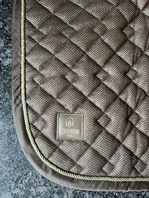 Eskadron Schabracke Glitter Mesh Heritage 2022 Braun , Gr. DR Full, Eskadron , Natasa, Dressage Pads, Linz, Image 4