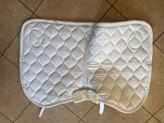 Eskadron Schabracke Platin, Eskadron Eskadron Schabracke VELVET (PURE FS20) white VS, Michelle Haufe, Dressage Pads, Borken, Image 2