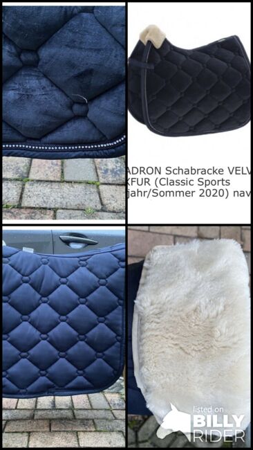 Eskadron Schabracke Velvet, Eskadron , Emi, Dressage Pads, Dortmund, Image 6