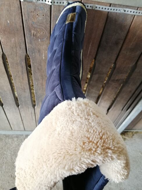 Eskadron Schabracke Velvet Oxfordnavy VS Heritage, Eskadron, Vivien Krutzke, Dressage Pads, Weferlingen, Image 2