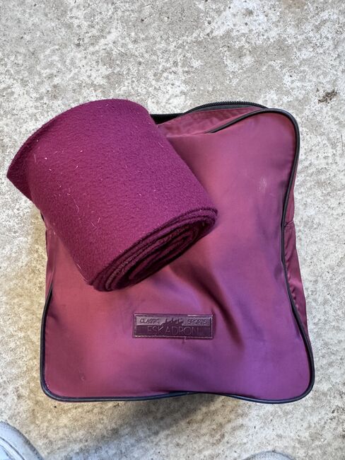 Eskadron Schabracke mit Bandagen Rustic Red, Eskadron, Sk, Dressage Pads, Landshut , Image 3