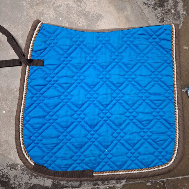 Eskadron Schabracke mit Bandagen und Fliegenhaube Petrol, Eskadron , ADN, Dressage Pads, Duisburg, Image 2