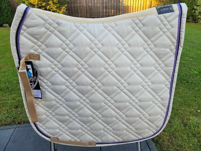 Eskadron Schabracke brillant creme DL NEU, privat, Dressage Pads, friedrichsthal, Image 2