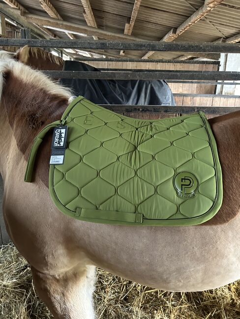 Eskadron Schabracke Platinum 2024 Moss grün, Eskadron  Platinum , Maike Müller, Dressage Pads, Achern