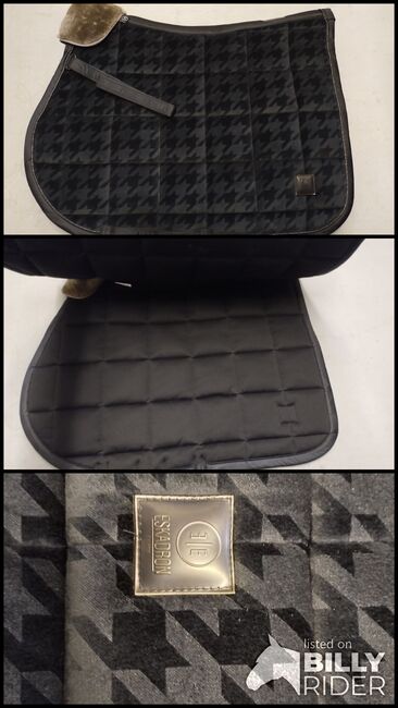 Eskadron velvet stamp Schabracke schwarz VS, Eskadron  Velvet Stamp , Alice, Dressage Pads, Brandenburg, Image 4