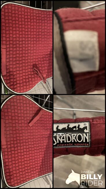 Eskadron Schabracke Cotton, Rot in VS, Eskadron  Cotton Red , Janina B., Schabracken, Oldenburg , Abbildung 6