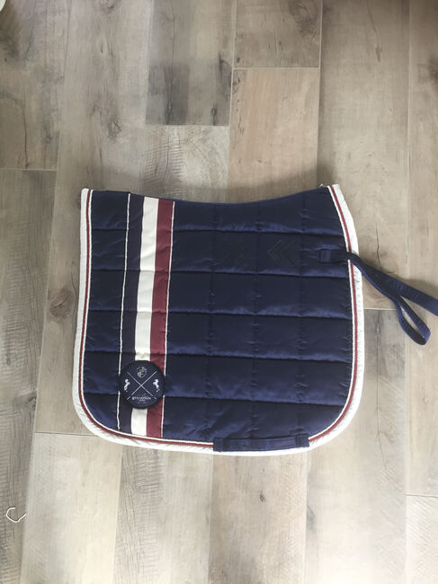 Eskadron Schabracke Heritage Glossy BigSquare justblue DR, Eskadron Heritage BigSquare justblue, NicoleBoe, Dressage Pads, Horn-Bad Meinberg, Image 2