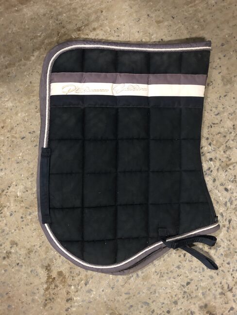 Eskadron Schabracke Platinum Collection Big Square blau, Eskadron Platinum Collection, Big Square, Sara, Dressage Pads, Image 2