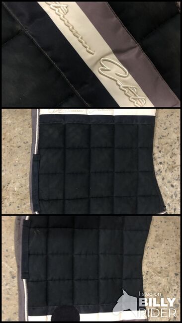 Eskadron Schabracke Platinum Collection Big Square blau, Eskadron Platinum Collection, Big Square, Sara, Dressage Pads, Image 4