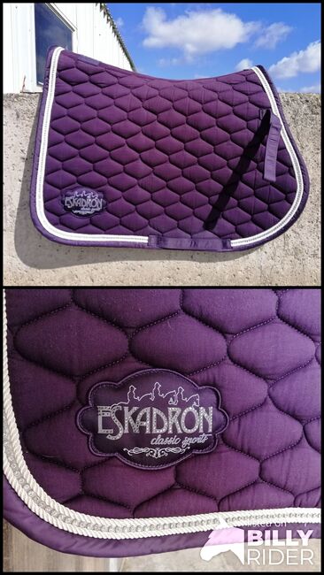 Eskadron Schabracke VS Plum Classic Sports, Eskadron, Vivien Krutzke, Dressage Pads, Weferlingen, Image 3