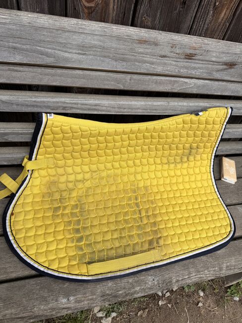 Eskadron Set Gelb, Eskadron, Selina, Dressage Pads, Mariaposching, Image 2