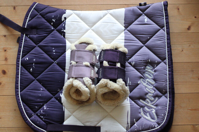 Eskadron limited edition set lavender marshmallow plum DL+S, Eskadron , Alex , Dressage Pads, Köln 