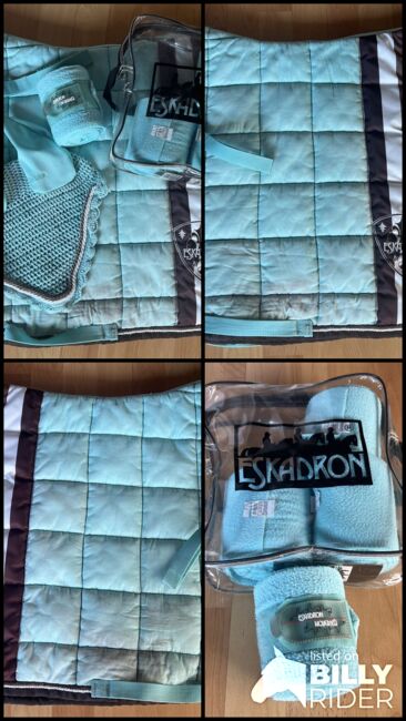 Eskadron Set Ice Blue, Eskadron, Ronja Balk, Dressage Pads, Lahr/Schwarzwald, Image 8