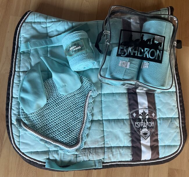 Eskadron Set Ice Blue, Eskadron, Ronja Balk, Dressage Pads, Lahr/Schwarzwald