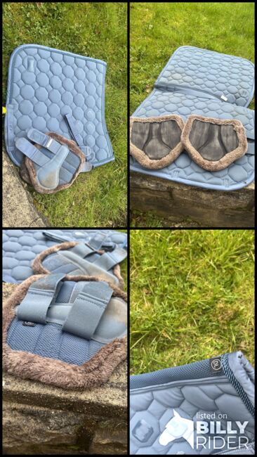 Eskadron Set Schabracke Gamsche Vintage Blue Dl M, Eskadron , Kiara , Dressage Pads, Hamm , Image 5