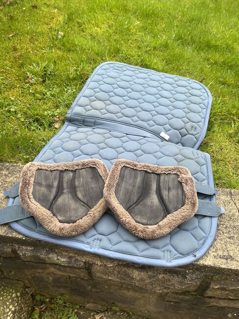 Eskadron Set Schabracke Gamsche Vintage Blue Dl M, Eskadron , Kiara , Dressage Pads, Hamm , Image 2