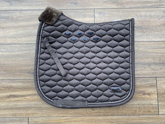 Eskadron Set Schabracke, Fliegenohren, Bandagen, WB, DL, Dark Brown, Eskadron, J.R., Dressage Pads, Bedburg-Hau , Image 7