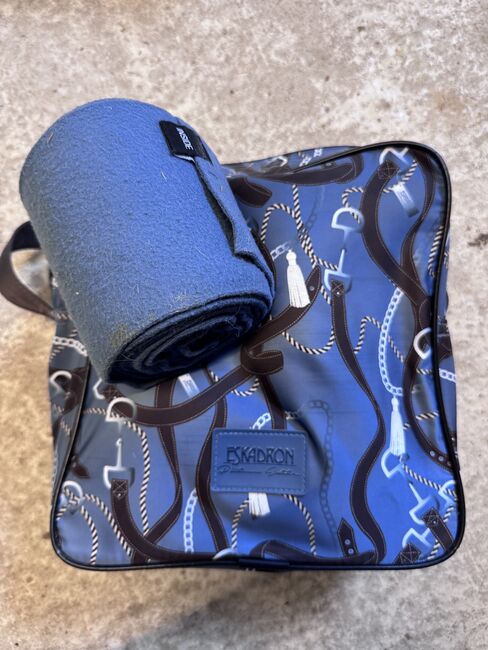 Eskadron Set vintageblue glossy Crystal, Eskadron, Sk, Dressage Pads, Landshut , Image 2