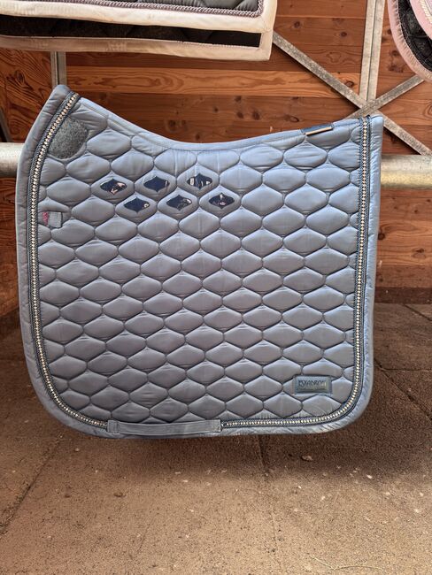 Eskadron Set vintageblue glossy Crystal, Eskadron, Sk, Dressage Pads, Landshut 