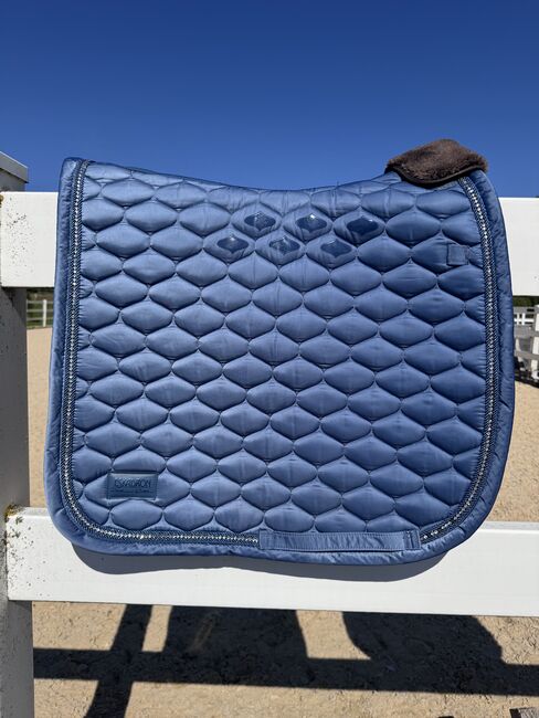 Eskadron Set vintageblue glossy Crystal, Eskadron, Sk, Dressage Pads, Landshut 
