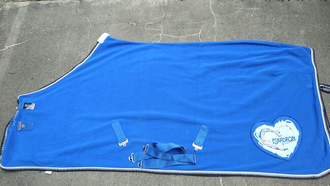 Eskadron Abschwitzdecke 155cm royalblau, Eskadron Next Generation Heart, Eva, Horse Blankets, Sheets & Coolers, Guntersblum , Image 2