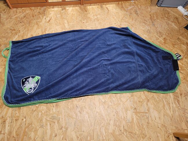 Eskadron Abschwitzdecke 145 cm NEU blau grün, privat, Horse Blankets, Sheets & Coolers, friedrichsthal