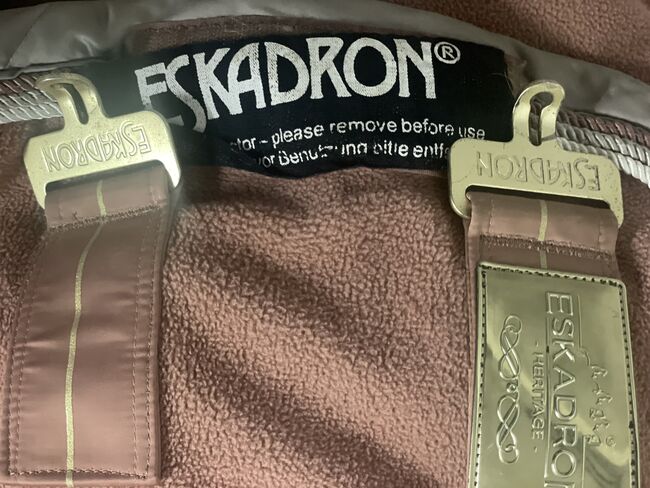 Abschwitzdecke Eskadron rosa M mit Gurten, Eskadron  Heritage rosa , Kranen , Horse Blankets, Sheets & Coolers, Issum , Image 3