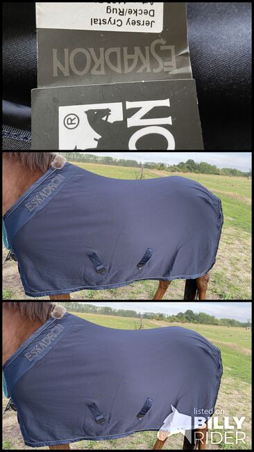 Eskadron Abschwitzdecke Blau in M, Eskadron , Cordula Folgner, Horse Blankets, Sheets & Coolers, Berlin , Image 4