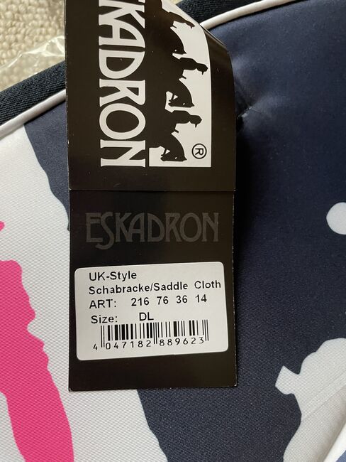 Eskadron UK-Style Denim-Neonpink DL !neu!, Eskadron, Charly, Dressage Pads, Spelle, Image 4