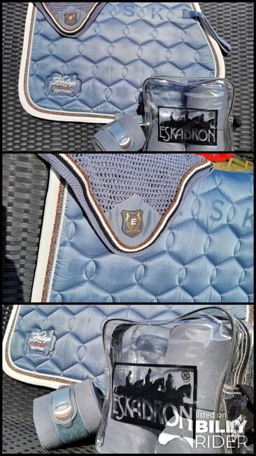 Eskadron-Set Hellblau, Eskadron, Linda, Dressage Pads, Berg bei Neumarkt, Image 4