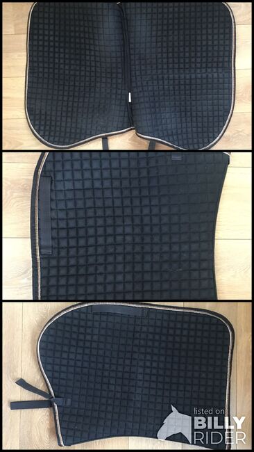 Eskadron VS Schabracke Cotton, Eskadron  Cotton schwarz, Isabelle Köster, Dressage Pads, Staufen, Image 4