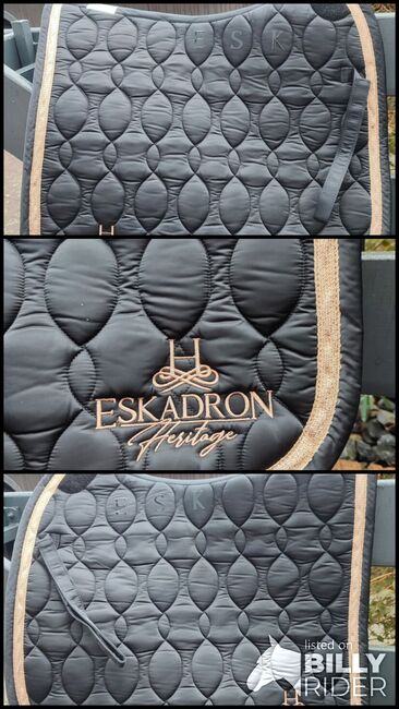Eskadron Schabracke Heritage Glossy Brand, Eskadron  Heritage Glossy Brand 2020, Charlotte Jamieson , Dressage Pads, Nienburg, Image 4
