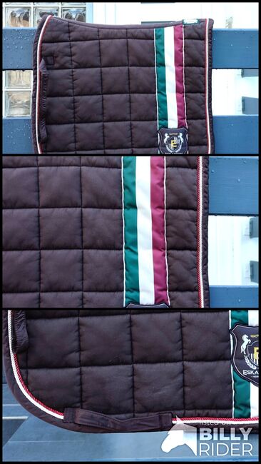 Eskadron Schabracke Heritage Mustangbrown, Eskadron  Heritage Big Square , Charlotte Jamieson , Dressage Pads, Nienburg, Image 4