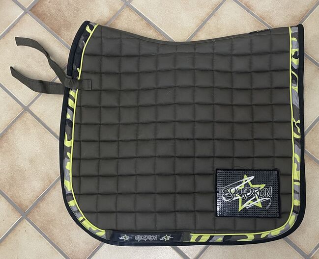 Eskadron Schabracke Olive Cotton DL & Fliegenmütze, Eskadron  Cotton, Charly, Dressage Pads, Spelle
