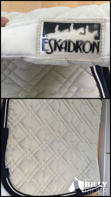 Eskadron Schabracke, weiß, Pony, Eskadron, Carla Metze, Dressage Pads, Gräfelfing, Image 3