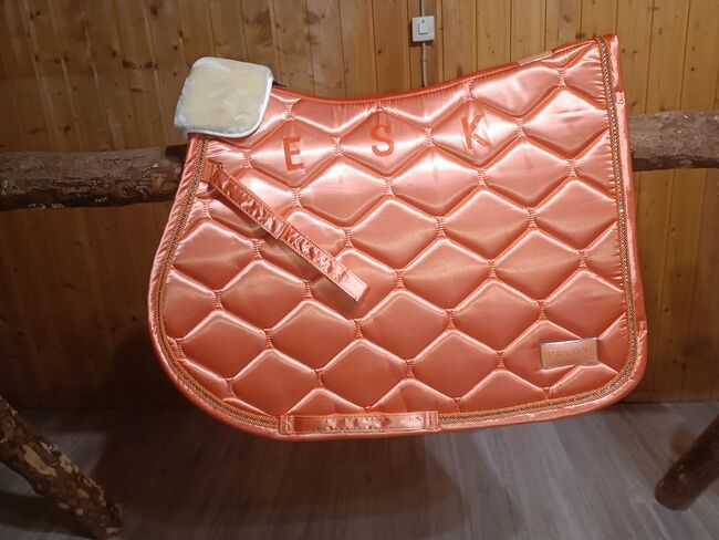Eskadron Schabracke Soft Peach Vs, Esk, Lena, Dressage Pads, Hütschenhausen