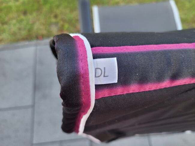 Eskadron Schabracke schwarz pink Herz DL, privat, Dressage Pads, friedrichsthal, Image 2