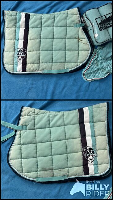 Eskadron Set Schabracke Big Square ICE BLUE WB/VS, Eskadron  Big Square , Werny, Dressage Pads, Lassee, Image 3