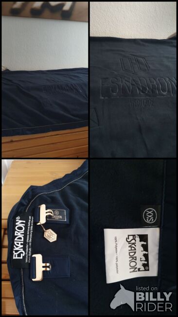 Abschwitzdecke Eskardron, XXS , dunkelblau, Eskadron  Heritage, Nicole Carls , Horse Blankets, Sheets & Coolers, Rosengarten, Image 6