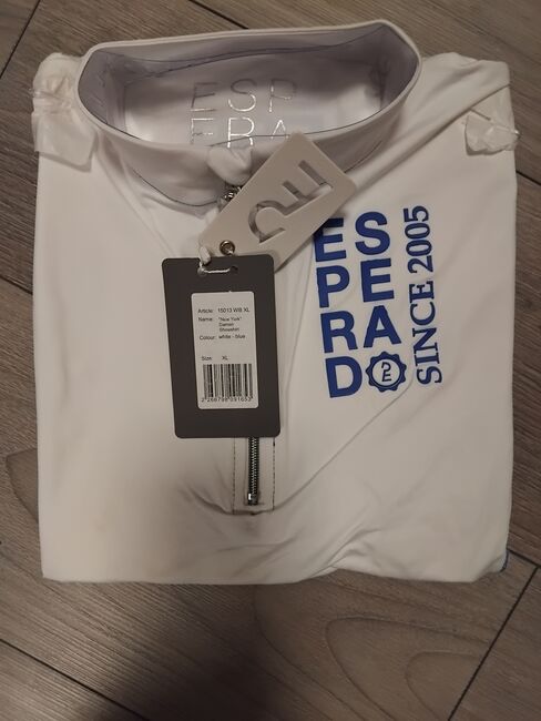 Esperado Damen Showshirt "New York", Esperado Esperado Show Shirt Damen "NewYork" white-blue, Marc, Shirts & Tops, Saarlouis