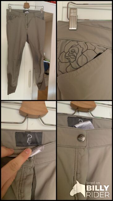 Esperado Reithose Gr. 40 Beige Creme mit Rosen Applikation, Esperado, Agnes B. , Breeches & Jodhpurs, Essenbach , Image 7