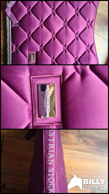 Esstockholm Dressurschabracke in Plum, Esstockholm Plum/Grey, Britta Grammel , Schabracken, Olpe, Abbildung 4