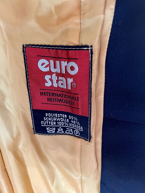 Euro Star Turnierjacket in Größe xxs, Euro Star, Mayra , Turnierbekleidung, München, Abbildung 2