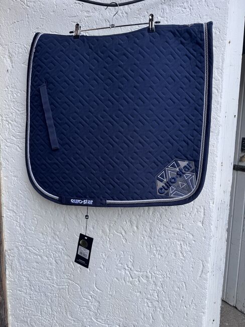 Europarat Schabracke Glitzer in blau Neu, Eurostar, Nadine, Dressage Pads, Kirchdorf am Inn