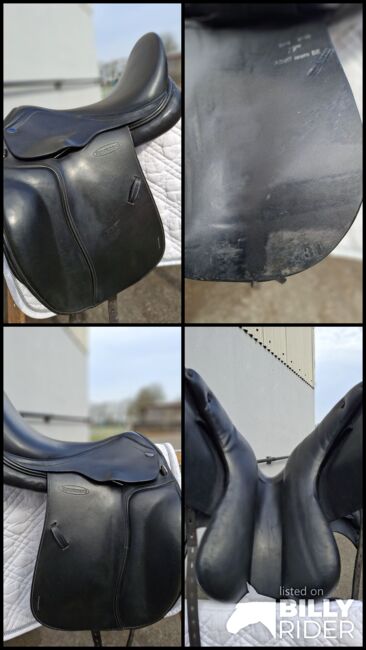 Euroriding Achat 17" sensitiv Dressur, Euroriding  Achat sensitiv , Beate Postel , Dressage Saddle, Hemmoor, Image 11