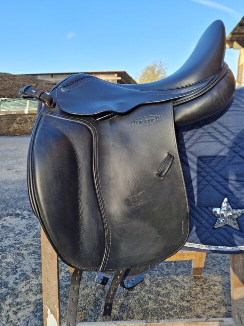 Euroriding Achat sensitiv Dressur 17", Euroriding  Achat sensitiv , Beate Postel , Dressage Saddle, Hemmoor, Image 2