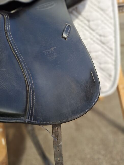 Euroriding Achat 17" sensitiv Dressur, Euroriding  Achat sensitiv , Beate Postel , Dressage Saddle, Hemmoor, Image 3