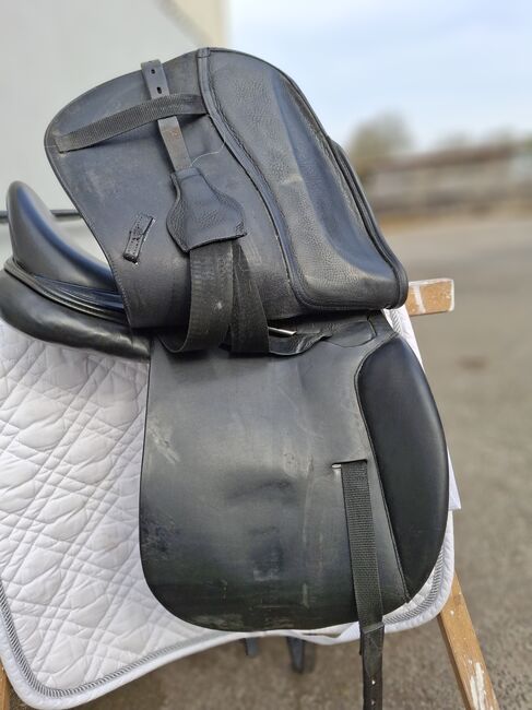Euroriding Achat 17" sensitiv Dressur, Euroriding  Achat sensitiv , Beate Postel , Dressage Saddle, Hemmoor, Image 7
