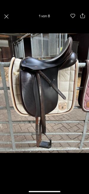 Euroriding Diamant 17,5“ braun Dressursattel, Euroriding  Diamant, Anni , Dressage Saddle, Goldenstedt 